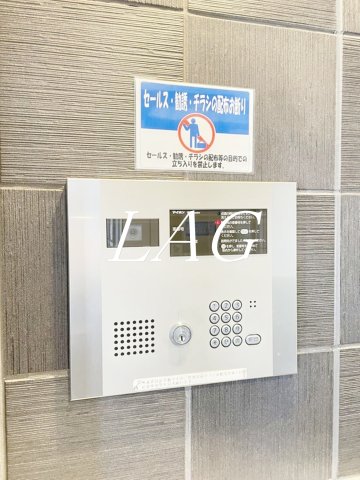 セキュリティ　オートロックです。