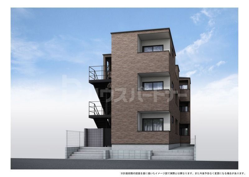 建物外観　外観パース