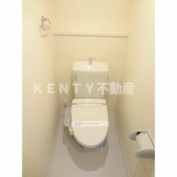 トイレ　トイレもきれいです