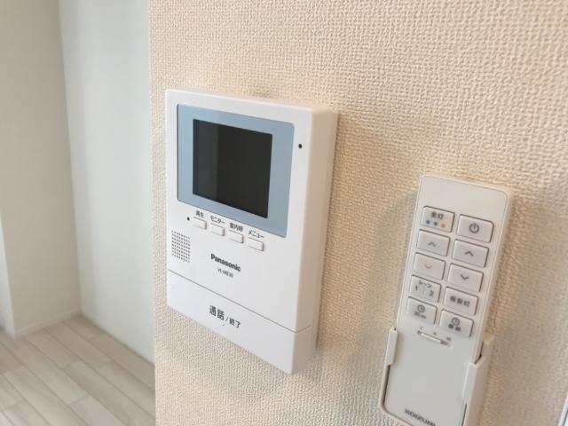 セキュリティ　カメラ付インターホン（イメージ）