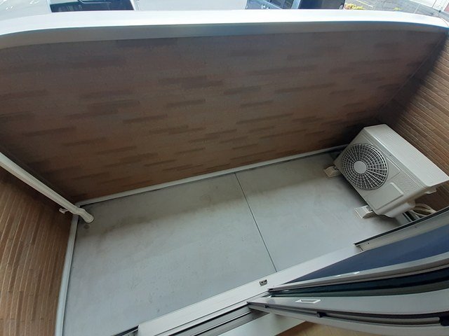 バルコニー　広々としたバルコニーです