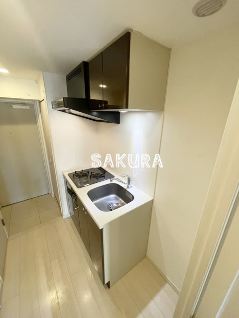 キッチン　嬉しいグリル付き2口ガスキッチン♪