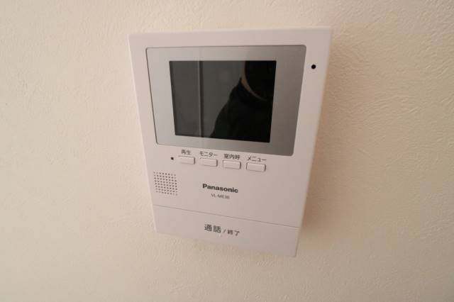セキュリティ　誰が来たのか映像で確認できます♪