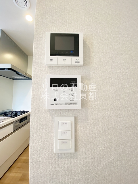 セキュリティ　ＴＶモニター付インターホンがあるので訪問者が一目でわかります