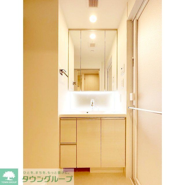 洗面設備　家具・家電の備え付けはありません