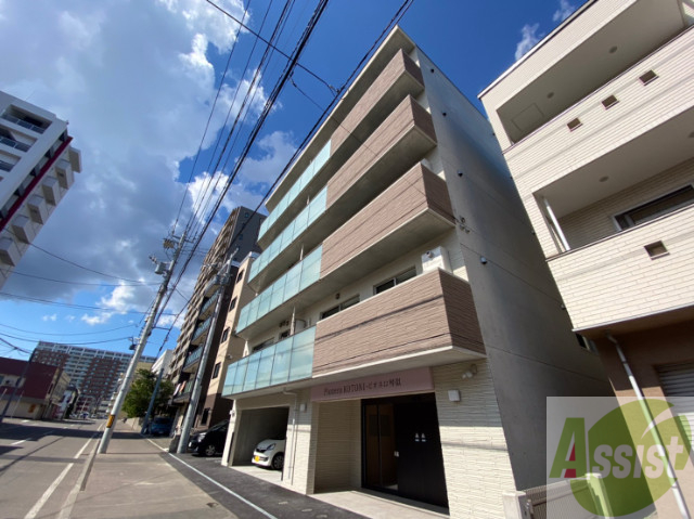 建物外観　札幌市西区二十四軒四条「ピオネロ琴」」