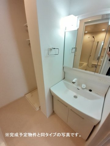 洗面設備　洗面所です