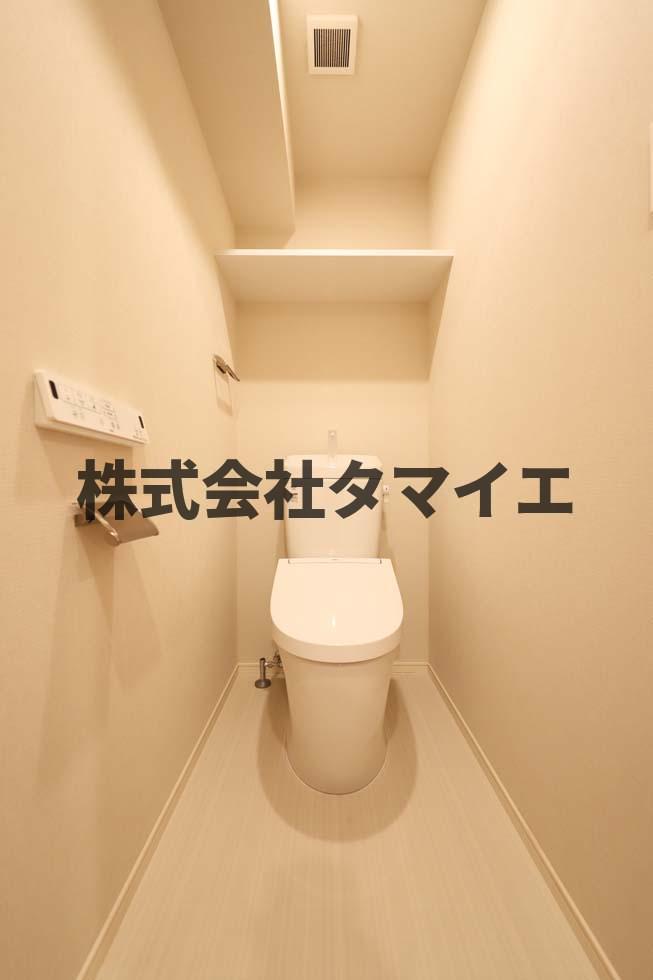 トイレ　ゆったりとした空間のトイレです