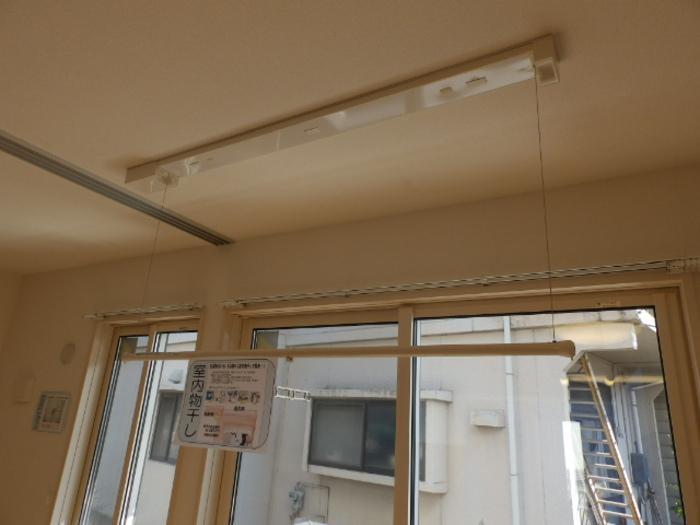 その他設備　室内物干し