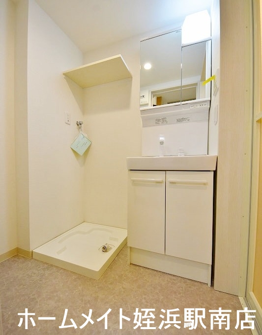 洗面設備　★洗面脱衣所もしっかりあります♪★※別部屋参考写真