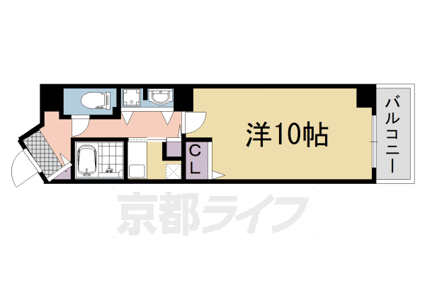 ビレイユ眞英河原町の間取り写真