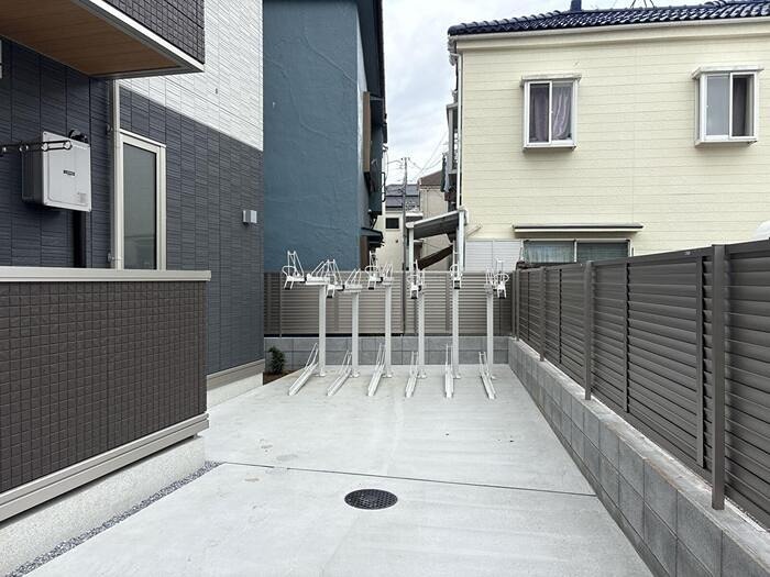 駐車場　駐輪場