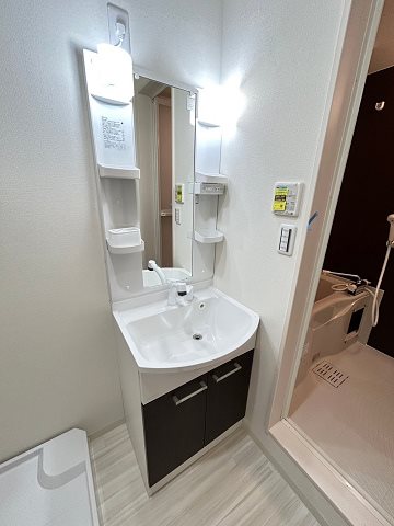 洗面設備　洗面所です