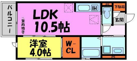 MY ROOM小戸の間取り写真