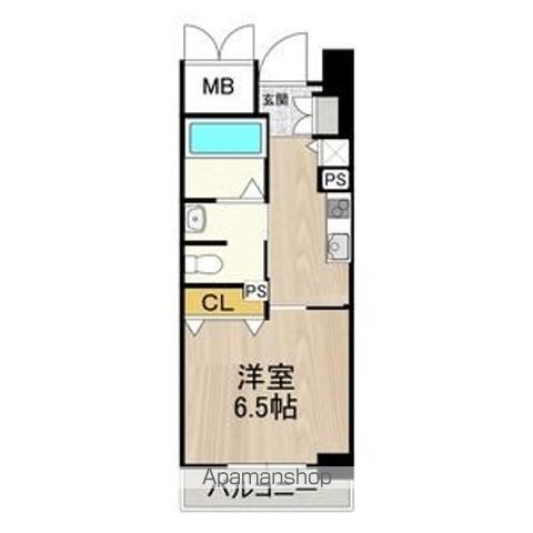 CITY SPIRE靭公園の間取り写真