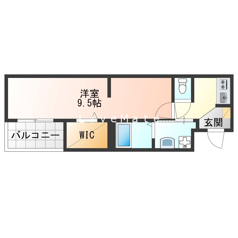 Daisyou Heightsの間取り写真
