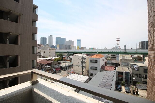 眺望　※違う号室の参考写真です。