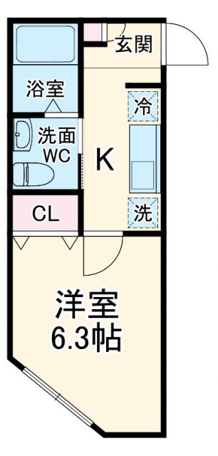 VAU house 寒川町の間取り写真