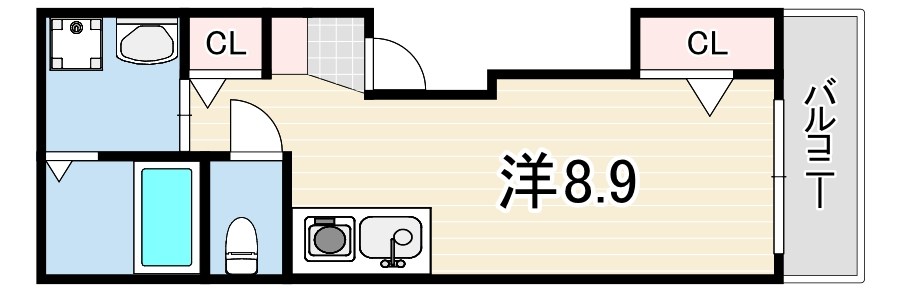 AXISIA尼崎の間取り写真