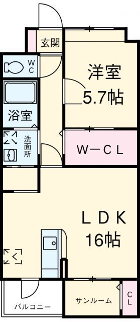 シズステージの間取り写真