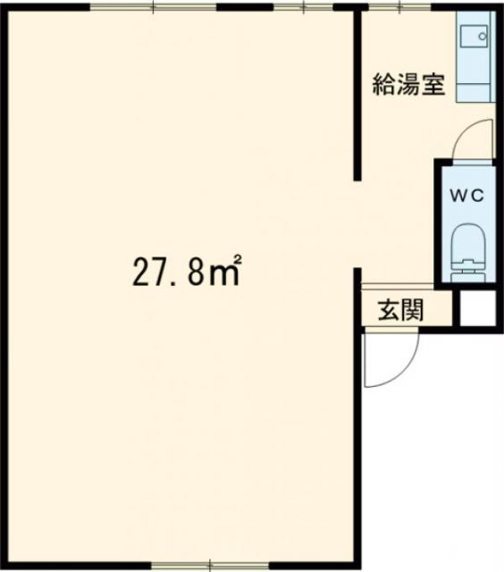 市川マンションの間取り写真