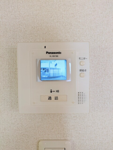 セキュリティ　安心のＴＶモニタ付ドアホン