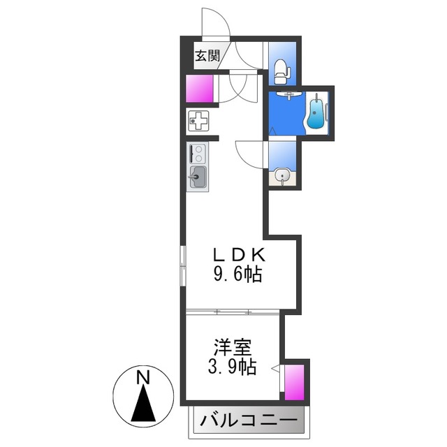 F asecia Dorasの間取り写真
