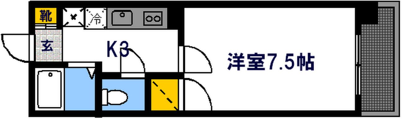 ルアール国光の間取り写真