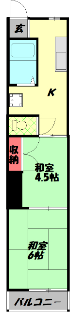 PLAYZ COURTの間取り写真
