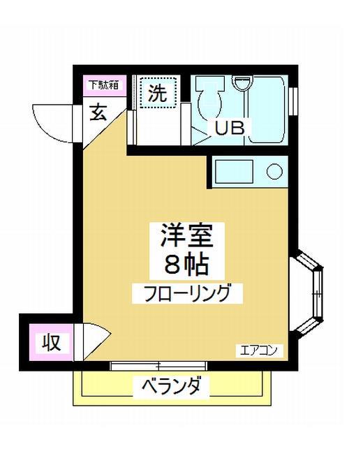 イナリヤマコーポの間取り