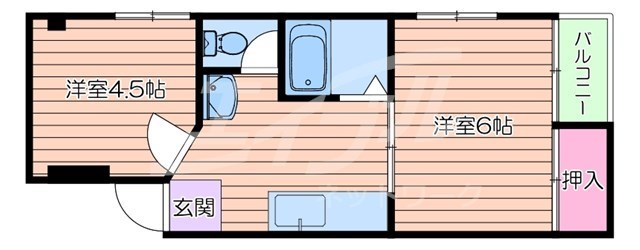 エルベ太子橋の間取り