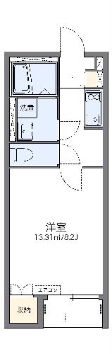 レオネクスト田中後の間取り