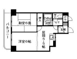 メゾン東和の間取り