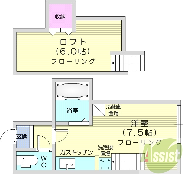 グレースイーストの間取り