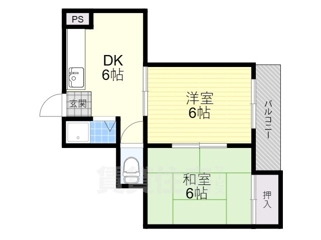 秀和第二ハイツの間取り