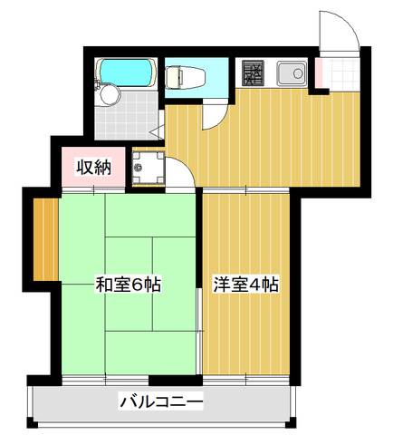 カームハウス諸岡の間取り