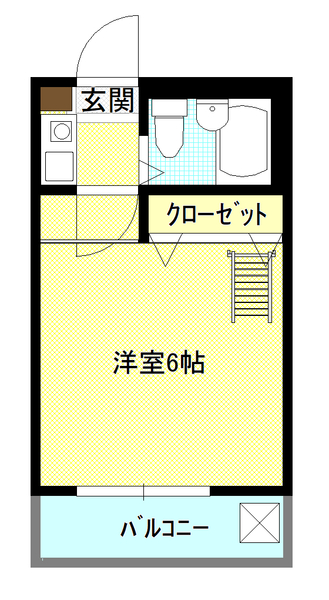 ロフトハウス　ミントグリーンの間取り