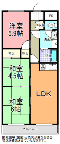 ビルネシドミ_間取り_0