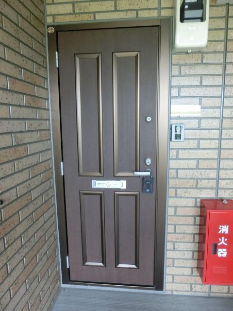 セキュリティ　インターホン付きです。