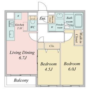 LiveCasa白石の間取り