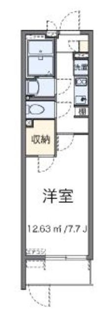 川崎市宮前区犬蔵のマンションの間取り