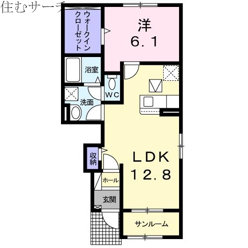 レオーネ　Iの間取り