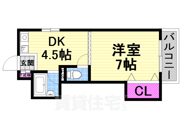 プチ・プルージュの間取り