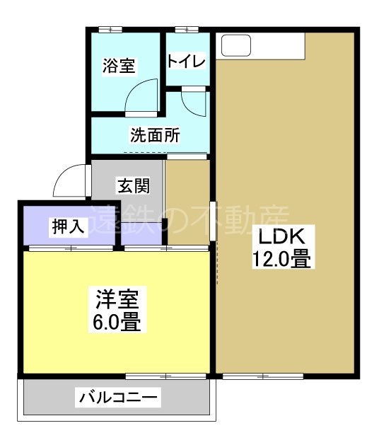 メゾンホンゴーの間取り