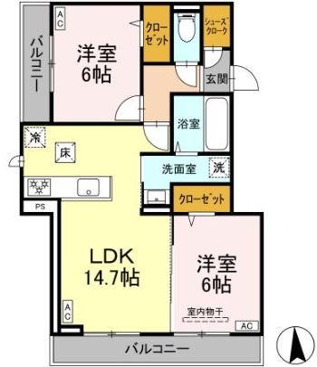 オルオルクラシキの間取り