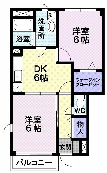 シュトラーセの間取り