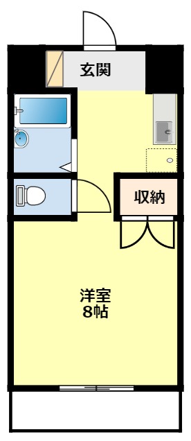 豊田市八草町のマンションの間取り