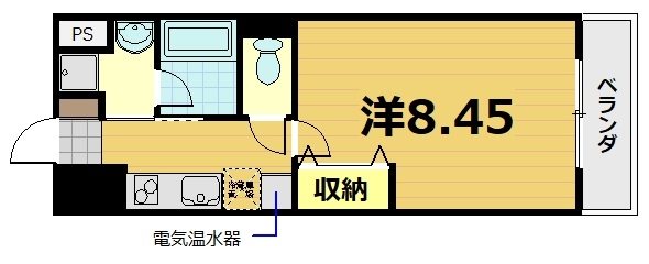 フラット オクaの間取り