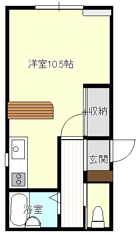 アーバンハイツ本町の間取り