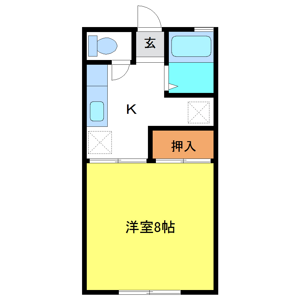 グリーンアヴェニューの間取り